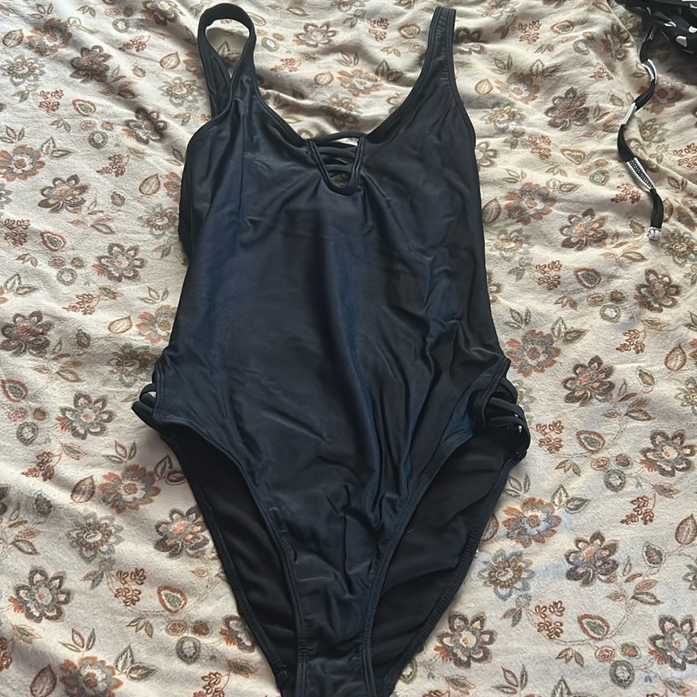 Black one piece